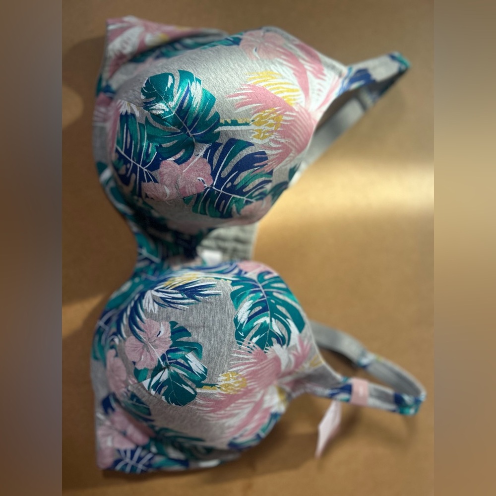 Cacique Tropical Plus Size Bra